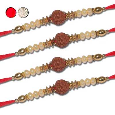 "Rakhi - FR- 8520 A (Single Rakhi),  Premiun Dry Fruit Gift  Box - Click here to View more details about this Product